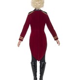 Rode circus slipjas vrouw