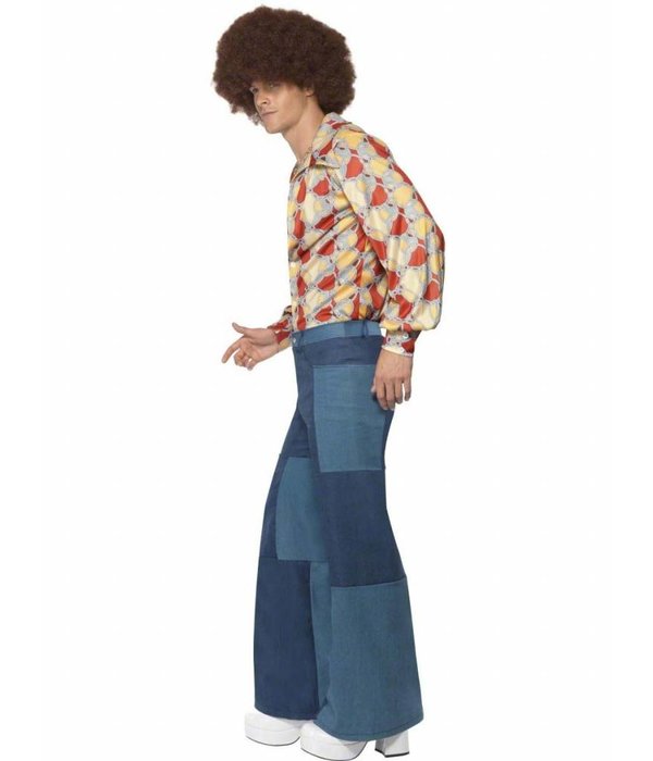 70's Denim look broek