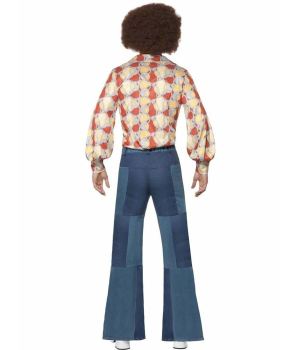 70's Denim look broek