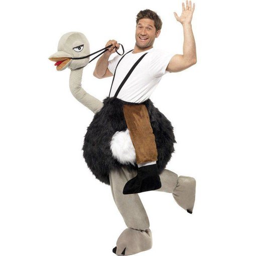 Instap Struisvogel kostuum
