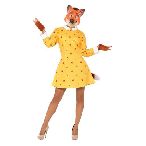 Mevrouw Vos verkleedkostuum