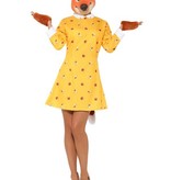 Mevrouw Vos verkleedkostuum