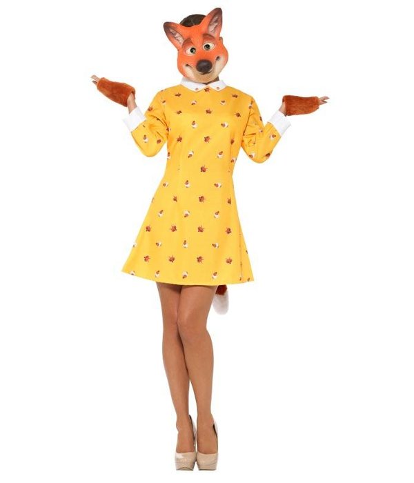 Mevrouw Vos verkleedkostuum