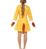 Mevrouw Vos verkleedkostuum