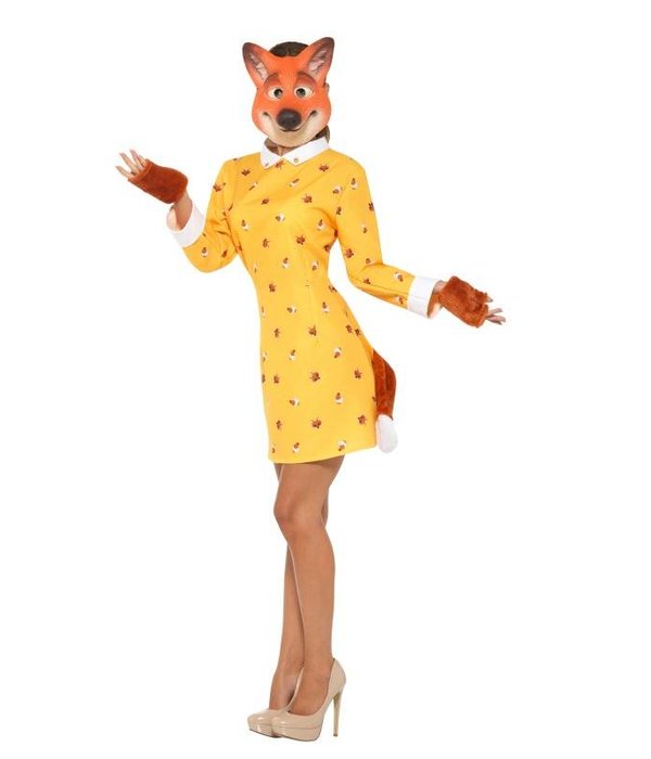 Mevrouw Vos verkleedkostuum