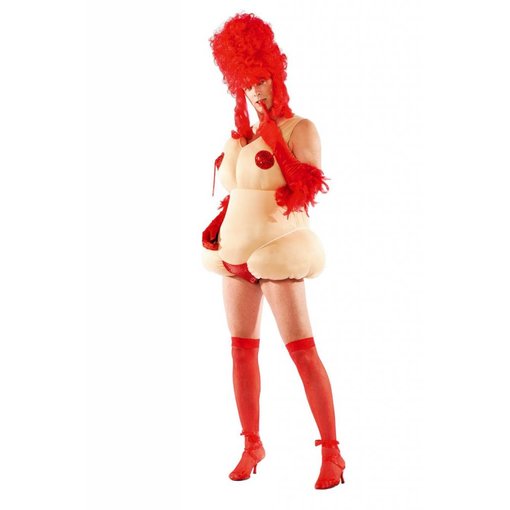 Blote dikke dame outfit