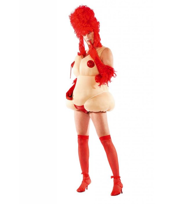 Blote dikke dame outfit