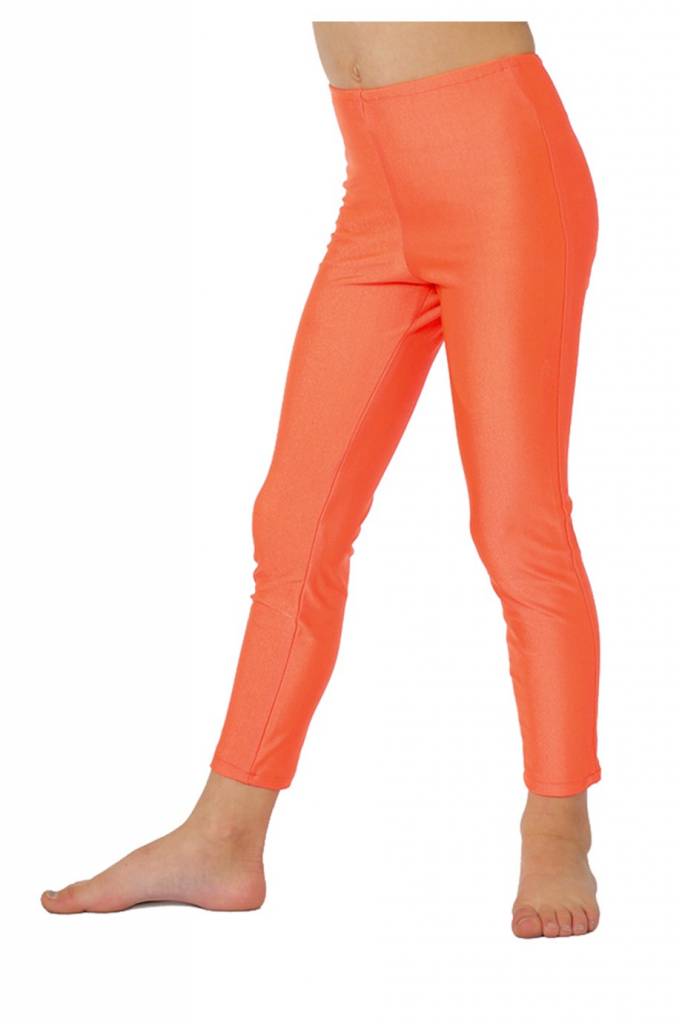 Legging kind neon oranje afbeelding