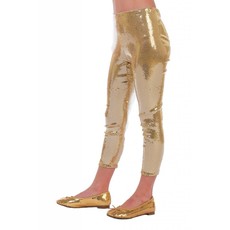 Legging pailletten goud kind