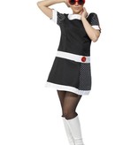 60's kostuum vrouw