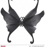 Maxi vleugel zwart glitter