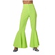 Hippie broek vrouw neon groen Jess
