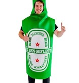 Bierfles kostuum foam