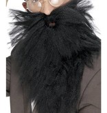 Baard met snor lang zwart