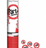 Confetti shooter 20cm traffic 30 jaar