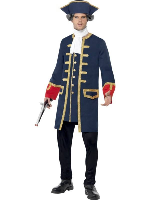 Piraten Commandant kostuum afbeelding