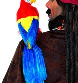 Papagaai met elastiekhouder