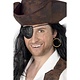 Piratenooglap met oorbel