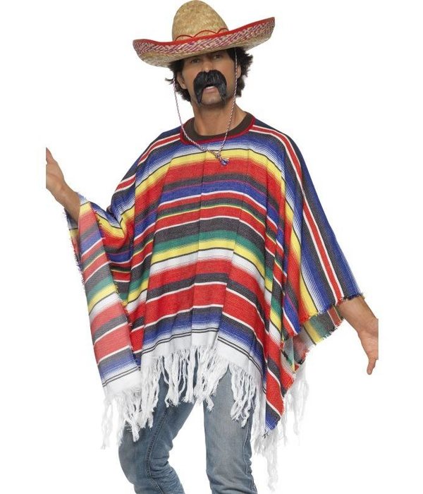 Poncho multikleur