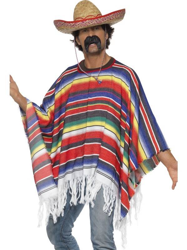 Poncho multikleur afbeelding