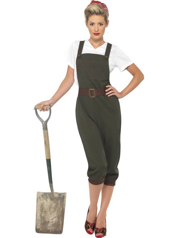 Werkoutfit boerin 40&apos;s