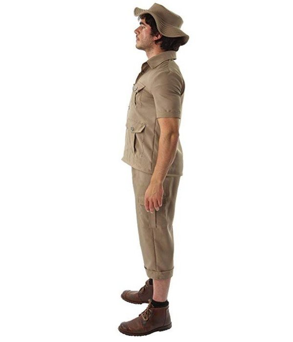 Safari pak carnaval heren