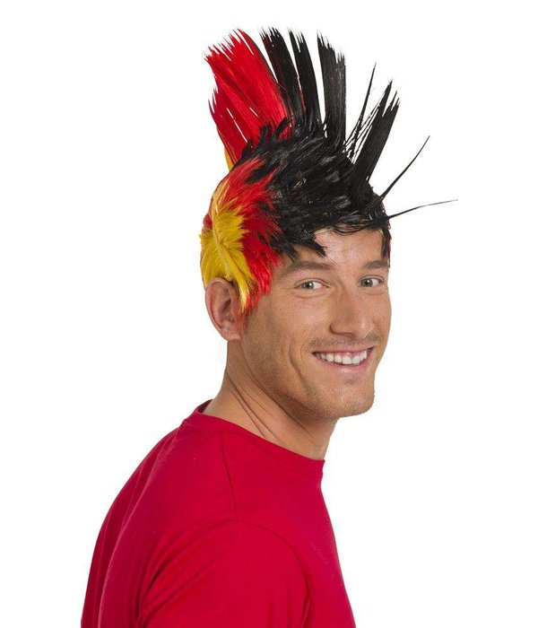 Pruik Hanenkam Duitsland