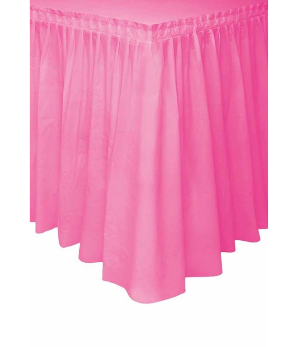 Tafelrok Hot Pink 73x426cm