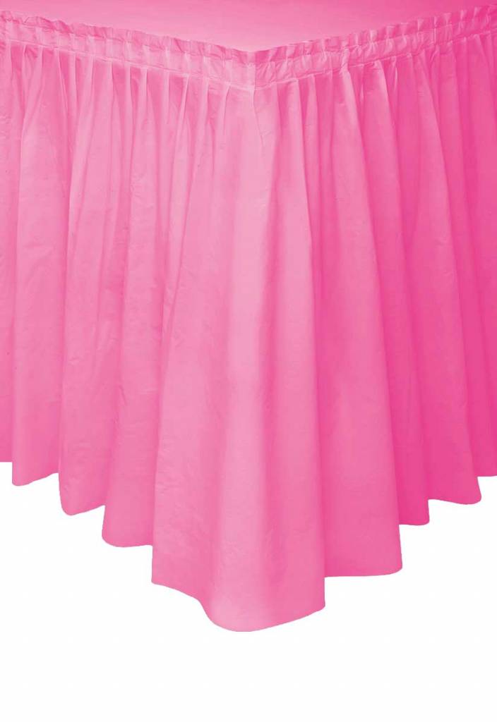 Tafelrok Hot Pink 73x426cm afbeelding