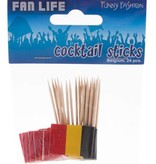 Coctailprikkers Belgie 24 stuks