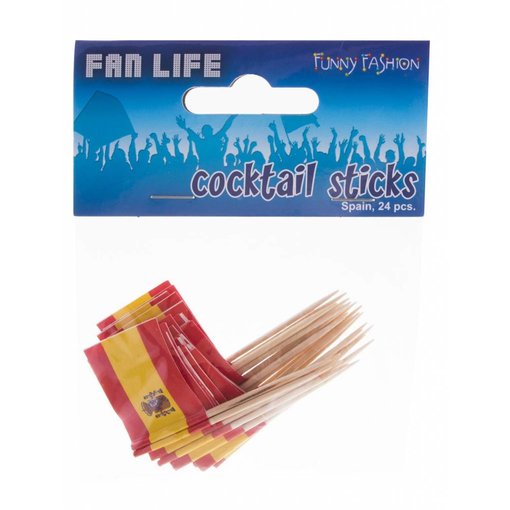 Coctailprikkers Spanje 24 stuks