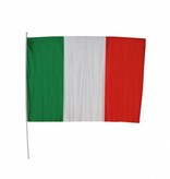Italiaanse vlag op stok 30x45cm