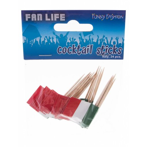 Coctailprikkers Italie 24 stuks