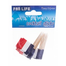 Coctailprikkers Frankrijk 24 stuks
