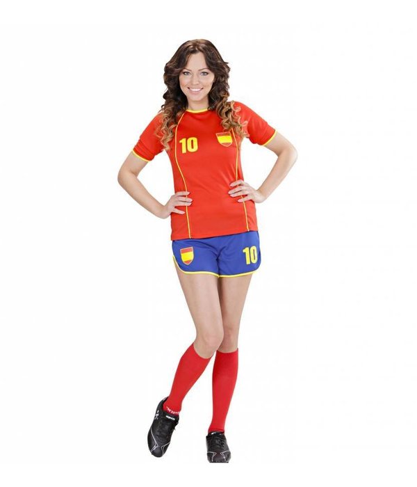 Voetbal kostuum dames Spanje