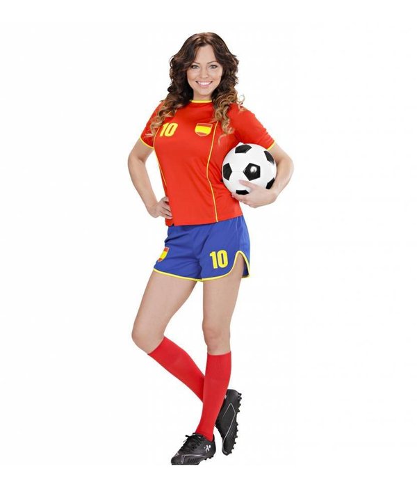 Voetbal kostuum dames Spanje