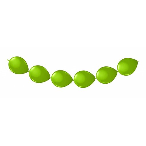 Lime groene Knoopballonnen - 3 meter