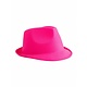 Neon roze hoed