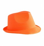 Neon oranje hoed