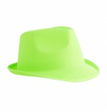 Neon groene hoed