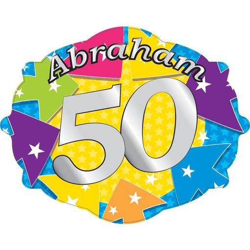 Huldeschild Abraham 50