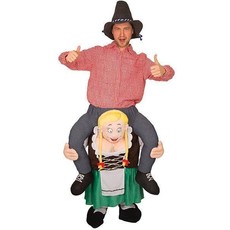 Jump-in Tiroler vrouw