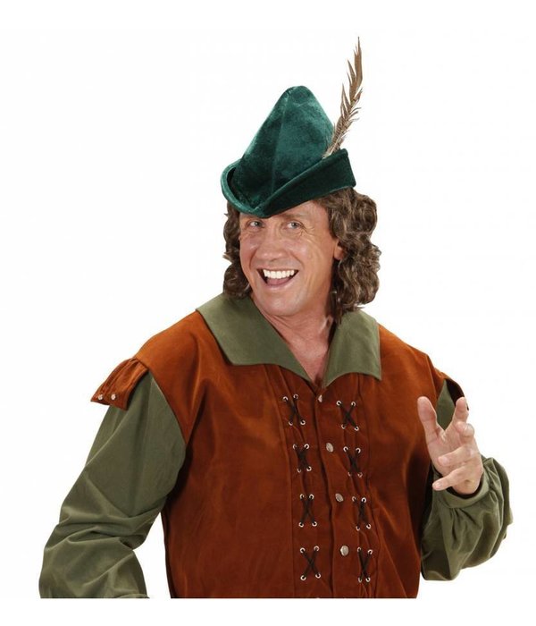 Muts Robin Hood met veer