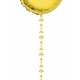 Ballonlint sterretjes goud