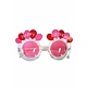 Bril Happy Birthday roze