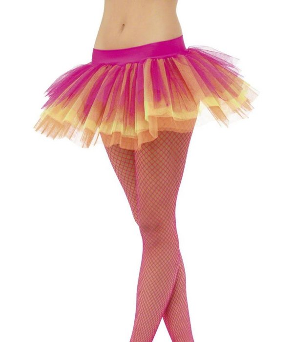 Tutu onderrok neon multikleur