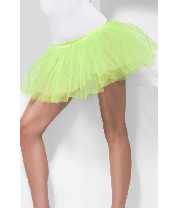 Tutu onderrok neon groen