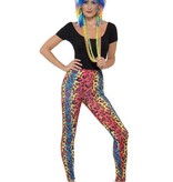 80's Legging neon luipaard print