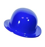 Bolhoed blauw plastic kindermaat