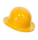 Bolhoed geel plastic kindermaat